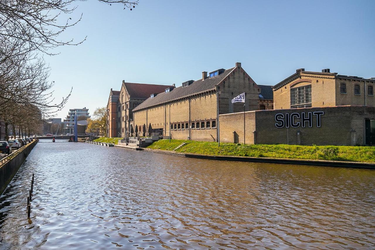 Uniek Verblijf In Herenhuis, Eigen Appartement Op De Tweede Etage Van Ons Huis Leeuwarden Kültér fotó